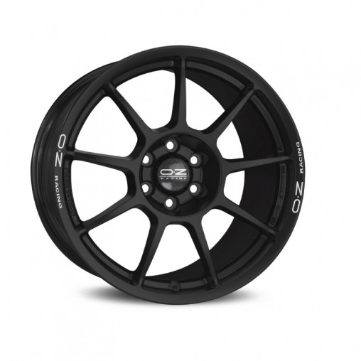 OZ Challenge HLT 18x8.5" 5x112 ET45, Noir Mat, Lettres Blanches