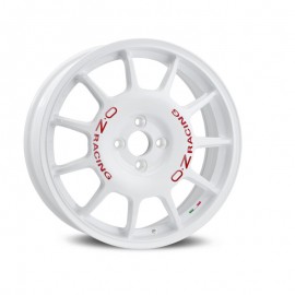 OZ Leggenda 17x7" 4x100 ET37, Blanc, Lettres Rouges