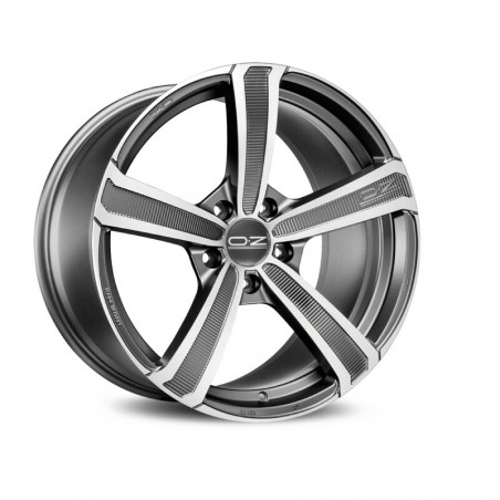 OZ Montecarlo HLT 20x9.5" 5x150 ET42, Graphite Mat, Rebord Poli