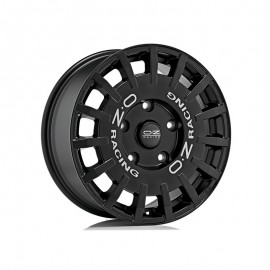 OZ Rally Racing Van 18x7.5" 5x160 ET48, Noir Mat, Lettres Grises