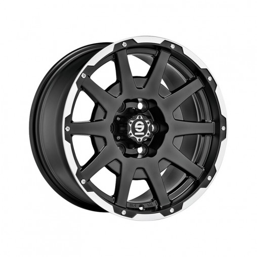 Sparco Dakar 16x5.5" 5x139.7 ET0, Noir Mat
