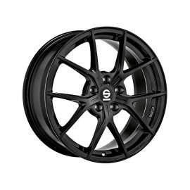Sparco Podio 17x7.5" 5x112 ET45, Noir Brillant Sparco Podio 17x7.5" 5x112 ET45, Noir Brillant