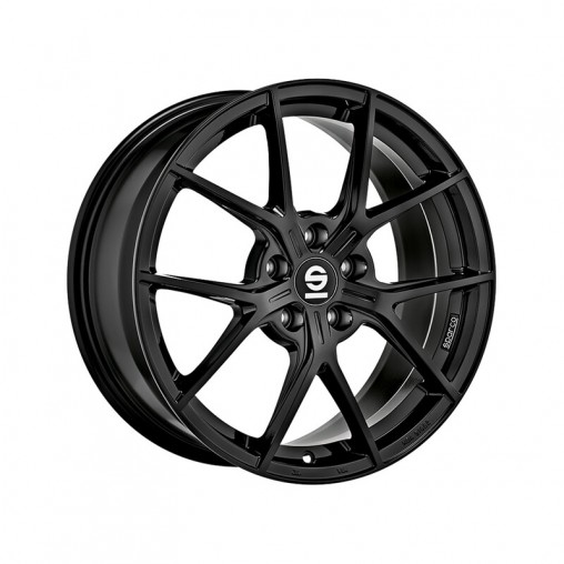 Sparco Podio 17x7.5" 5x112 ET45, Noir Brillant Sparco Podio 17x7.5" 5x112 ET45, Noir Brillant