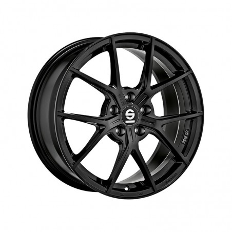 Sparco Podio 17x7.5" 5x108 ET45, Noir Brillant