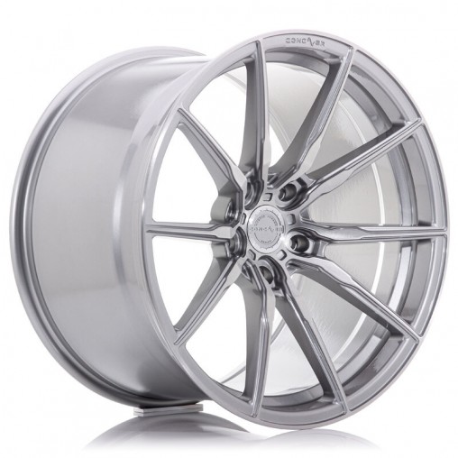 Concaver CVR4 22x11.5" (5 trous - sur mesure) ET17-58, Titane Concaver CVR4 22x11.5" (5 trous - sur mesure) ET17-58, Titane