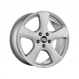 MSW 19W 17x8" 5x112 ET35, Gris Argenté