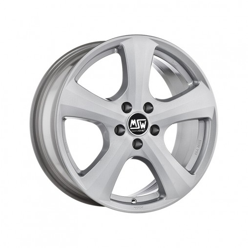 MSW 19W 17x7" 5x105 ET40, Gris Argenté