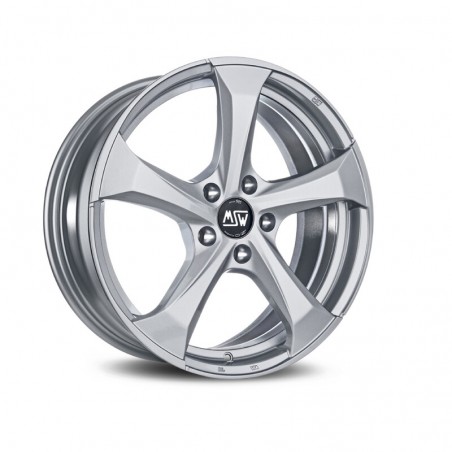 MSW 47 19x8" 5x112 ET45, Gris Argenté