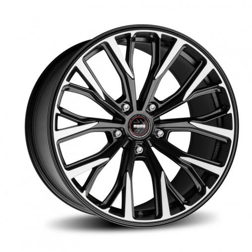 Momo RF-02 20x9" 5x114.3 ET40, Noir Mat, Branches Polies Momo RF-02 20x9" 5x114.3 ET40, Noir Mat, Branches Polies