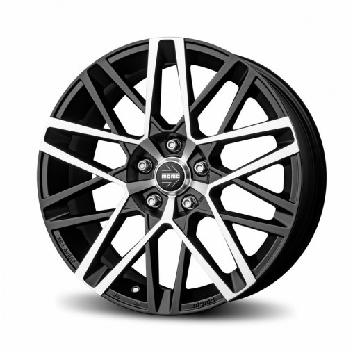 Momo Avenger 17x7" 4x108 ET18, Noir Mat Poli Momo Avenger 17x7" 4x108 ET18, Noir Mat Poli