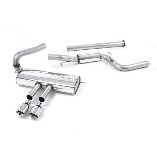 Ford Focus Mk3 ST 2.0-litre EcoBoost Estate / Sedan / Limosine 2012 - 2016 76.2 mm Ligne après catalyseur origine MILLTEK Ford Focus Mk3 ST 2.0-litre EcoBoost Estate / Sedan / Limosine 2012 - 2016 76.2 mm Ligne après catalyseur origine MILLTEK