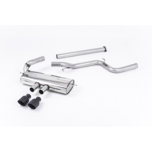 Ford Focus Mk3 ST 2.0 Litres EcoBoost 5 Portes Hatchback 2012 - 2016 76.2 mm Ligne après catalyseur origine MILLTEK Ford Focus Mk3 ST 2.0 Litres EcoBoost 5 Portes Hatchback 2012 - 2016 76.2 mm Ligne après catalyseur origine MILLTEK