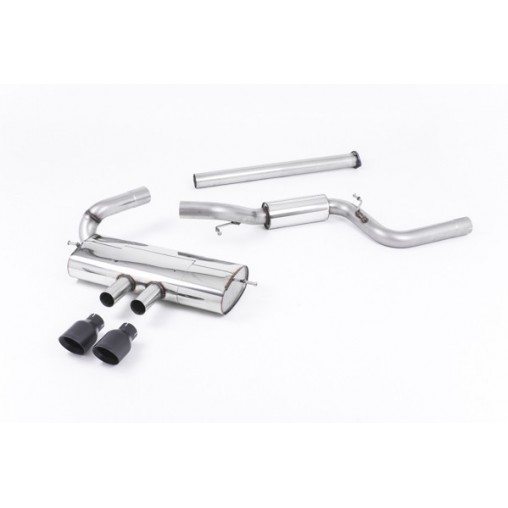 Ford Focus Mk3 ST 2.0 Litres EcoBoost 5 Portes Hatchback 2012 - 2016 76.2 mm Ligne après catalyseur origine MILLTEK Ford Focus Mk3 ST 2.0 Litres EcoBoost 5 Portes Hatchback 2012 - 2016 76.2 mm Ligne après catalyseur origine MILLTEK