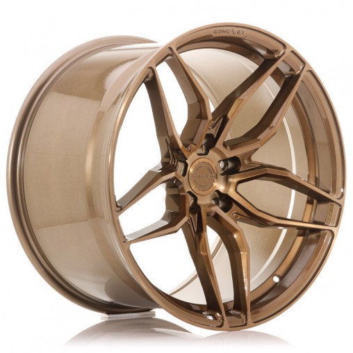 Concaver CVR3 19x8.5" (5 trous - sur mesure) ET20-45, Bronze