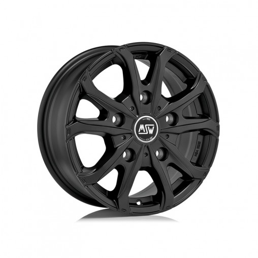 MSW 48 Van 16x6.5" 5x112 ET50, Noir Mat