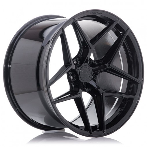 Concaver CVR2 20x10.5" (5 trous - sur mesure) ET15-43, Noir Platine