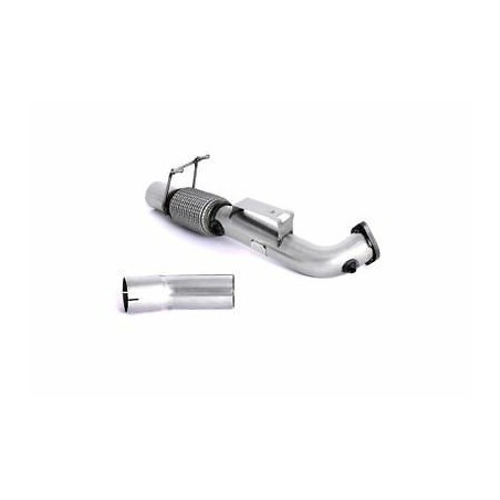 FORD FOCUS RS MK 3  Large-bore Downpipe and De-cat MILLTEK