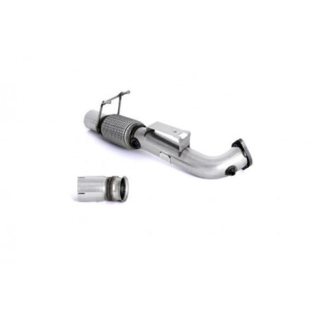 FORD FOCUS RS MK 3  Large-bore Downpipe and De-cat MILLTEK