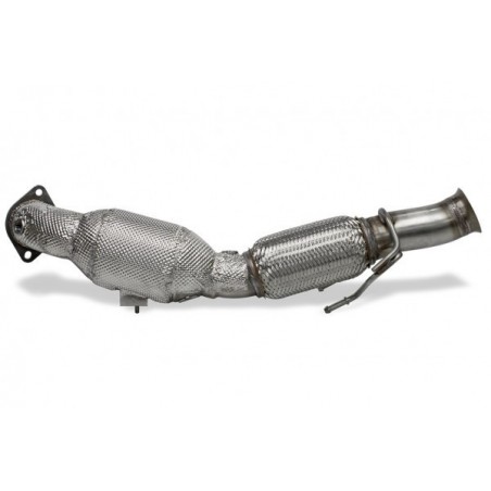 FORD FOCUS RS MK 3  HJS Tuning ECE Downpipes MILLTEK