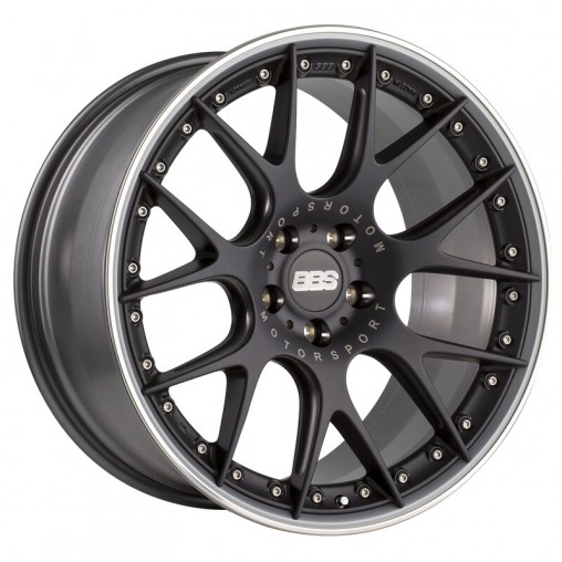 BBS CH-RII 21x10.5" 5x130 ET47, Noir Mat (CH607)