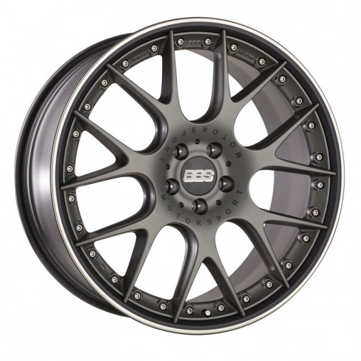 BBS CH-RII 22x9.5" 5x108 ET37, Gris Platine