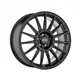 OZ Superturismo Dakar 20x10" 5x127 ET48, Noir Mat, Lettres Grises