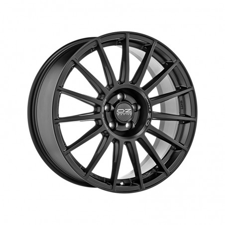 OZ Superturismo Dakar 20x10" 5x127 ET48, Noir Mat, Lettres Grises