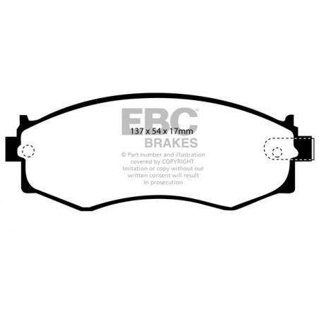 Plaquettes de frein Ultimax DP792 EBC