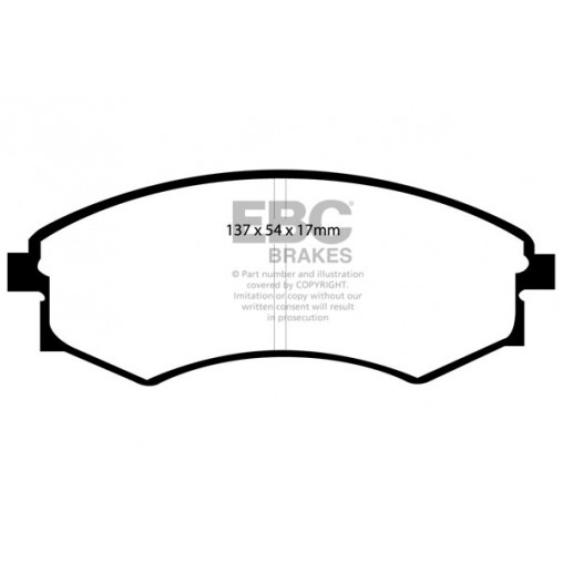 Plaquettes de frein Ultimax DP1358 EBC