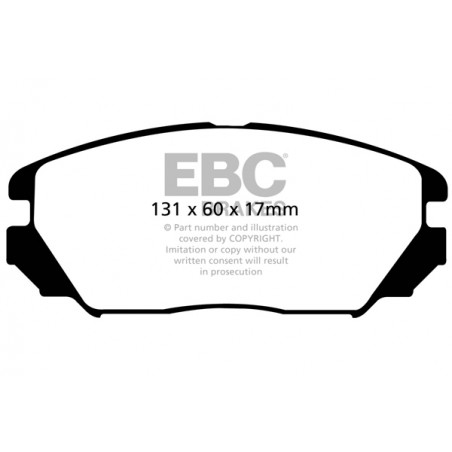 Plaquettes de frein Ultimax DP1757 EBC