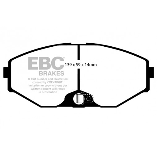 Plaquettes de frein Ultimax DP1471 EBC
