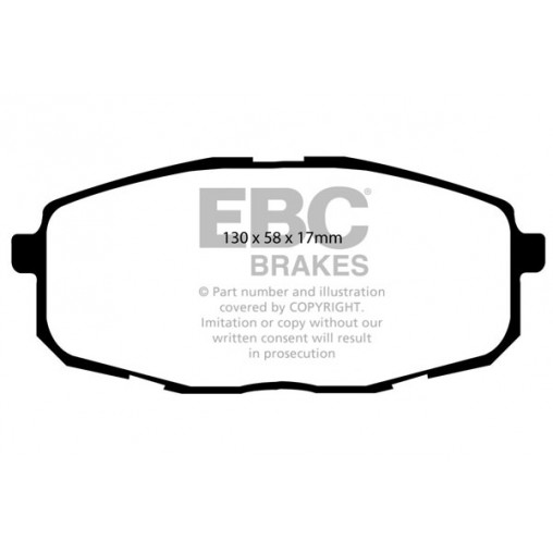 Plaquettes de frein Ultimax DP1562 EBC