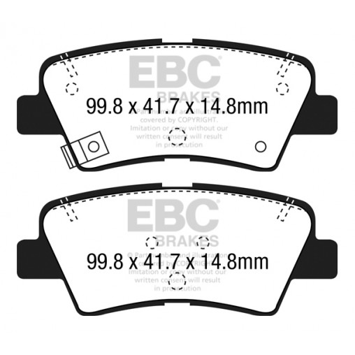 Plaquettes de frein Greenstuff DP22188 EBC