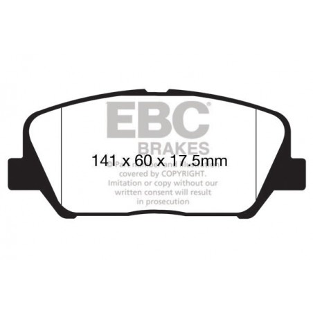 Plaquettes de frein Ultimax DPX2172 EBC
