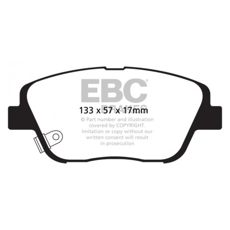 Plaquettes de frein Ultimax DP1864 EBC