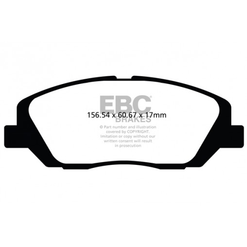 Plaquettes de frein Ultimax DPX2100 EBC