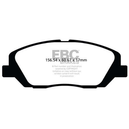 Plaquettes de frein Ultimax DPX2100 EBC