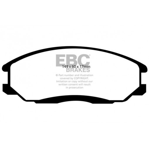 Plaquettes de frein Ultimax DP1480 EBC