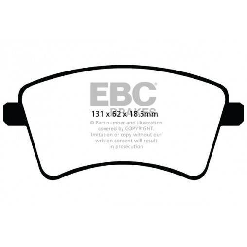 Plaquettes de frein Ultimax DPX2033 EBC