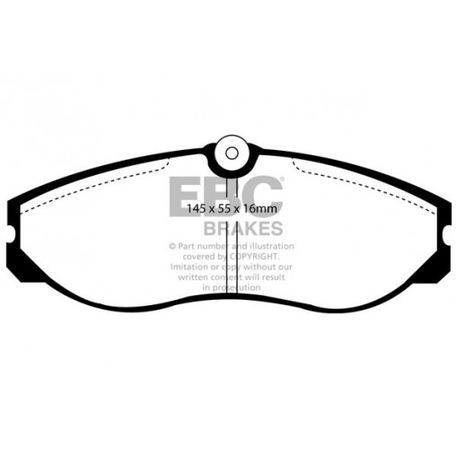 Plaquettes de frein Ultimax DP947 EBC