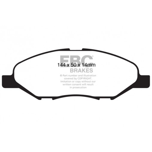 Plaquettes de frein Ultimax DP1832 EBC