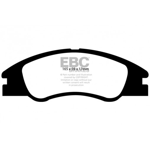 Plaquettes de frein Ultimax DP1568 EBC