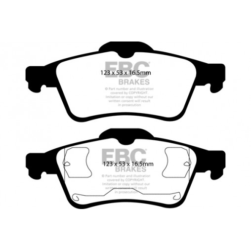 Plaquettes de frein Ultimax DP1354 EBC