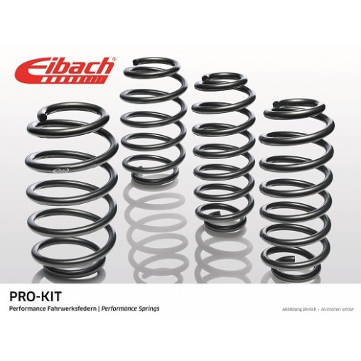 Ressorts Courts EIBACH Pro-Kit OPEL VECTRA A (86_, 87_) 08.88 - 11.95