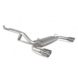 Cat Back Exhaust System for Fiat 500 Turbo