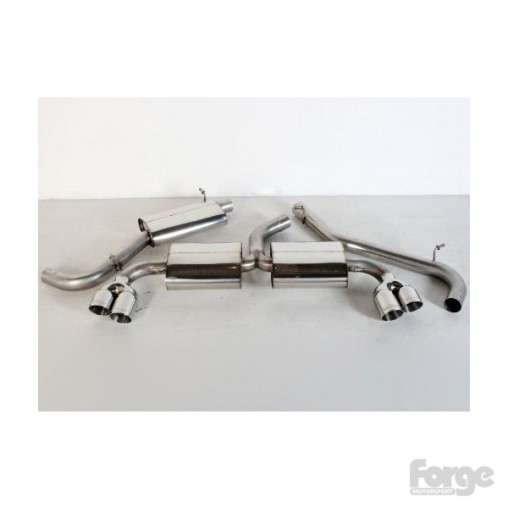 Stainless Resonates Cat back Exhaust for Audi TTS Stainless Resonates Cat back Exhaust for Audi TTS