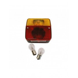 Feu arrière 4 fonctions 12V + ampoules