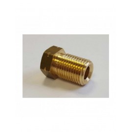 Raccord laiton mâle M10X1X21mm diamètre 4.75mm F25-HU2