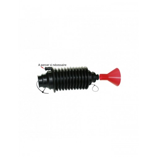 Soufflet de crémaillère type PSA+cône plastique