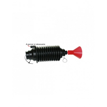 Soufflet de crémaillère type PSA+cône plastique